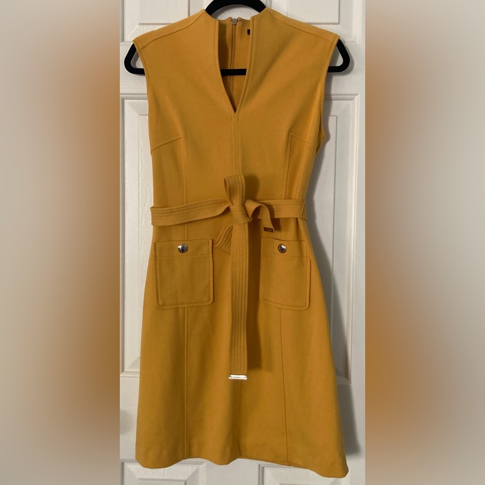 Tommy Hilfiger Mustard Dress 👗